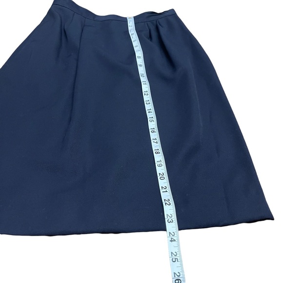 WORTHINGTON -  WOMEN’S PETITE SKIRT SUIT | SZ 10P | NAVY BLUE - Picture 6 of 11